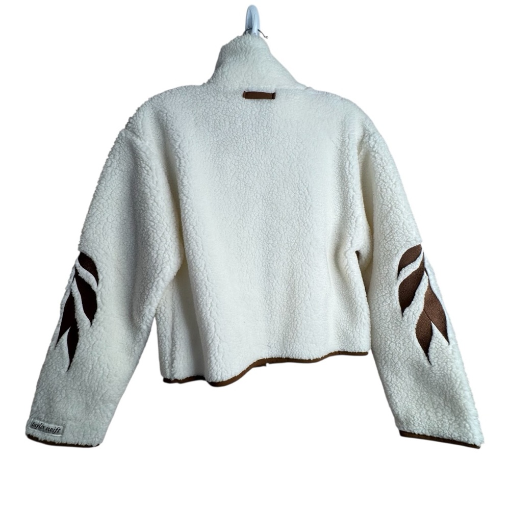 Taylor Swift Life Is A Willow Zip Up Sherpa Jacket Size XS - Picture 4 of 9